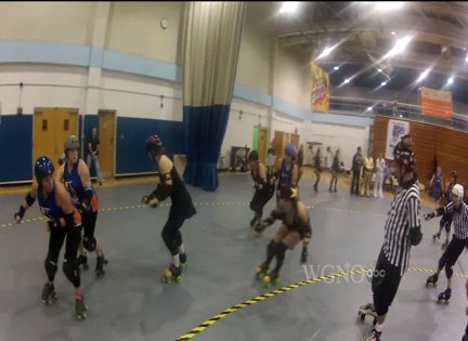 Cancer inspires women to become a kick butt roller derby girl