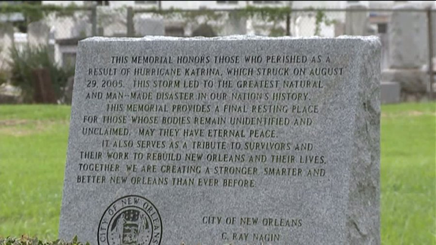 Katrina Memorial in New Orleans