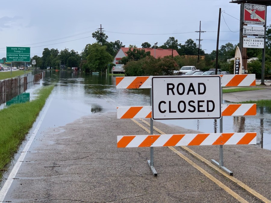 Flooding on the N. Causeway approach