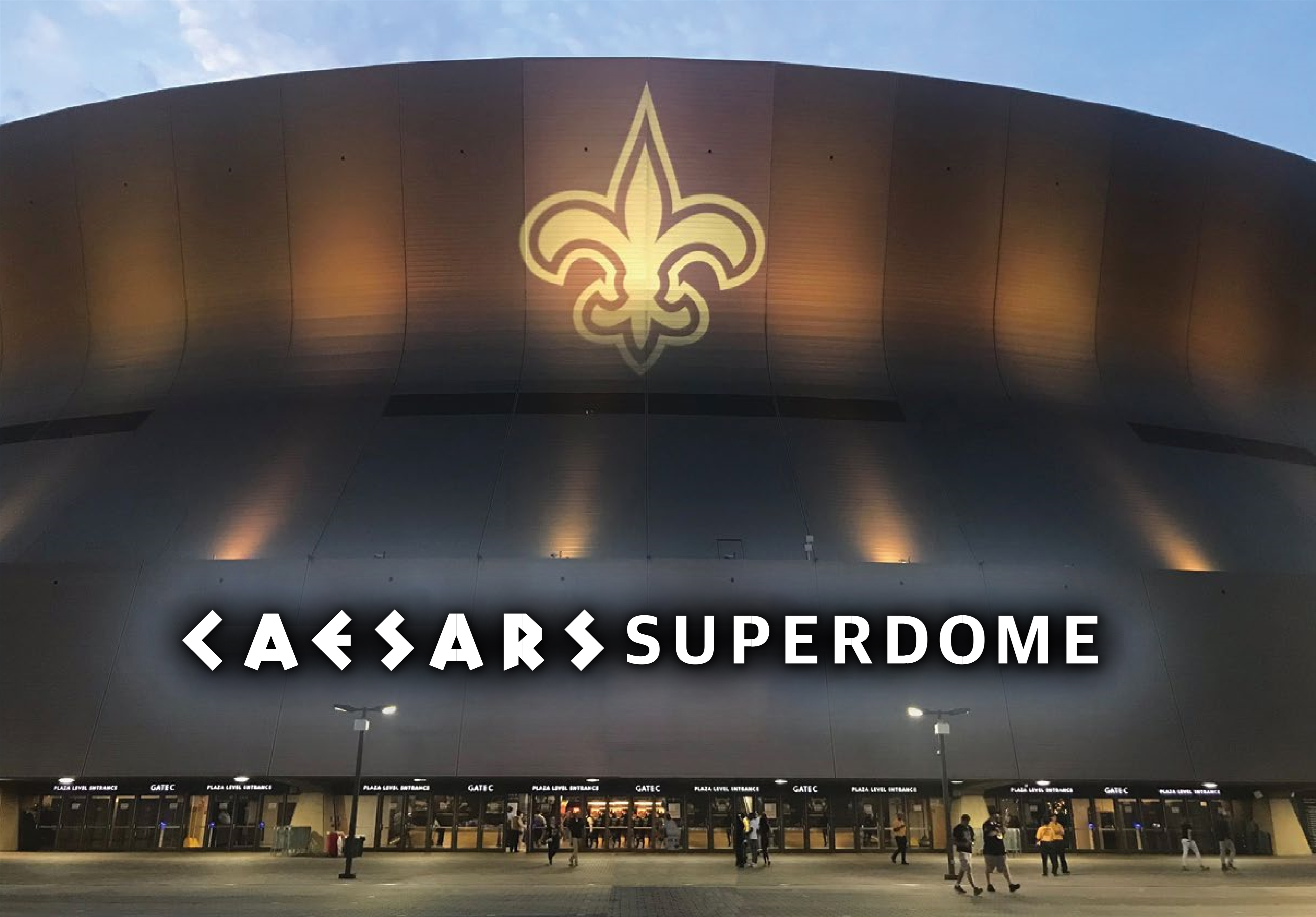 Caesars Superdome renderings