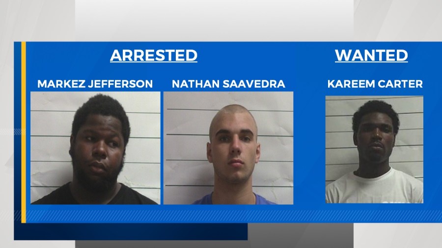 NOPD arrests two, searches for one suspect in connection to Bourbon Street shooting.