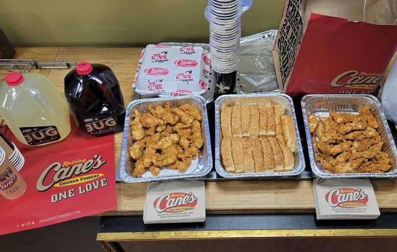 Raising Cane's Kidd's Kids fundraiser