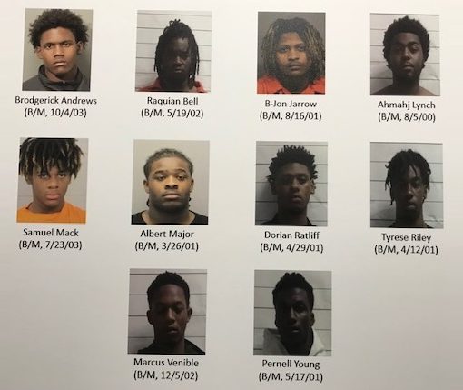 10 men indicted in murder of Todriana Peters