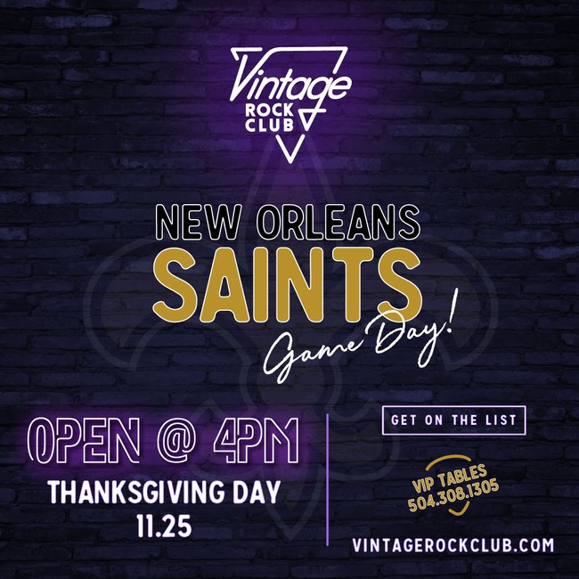 VRC Thanksgiving Saints Game