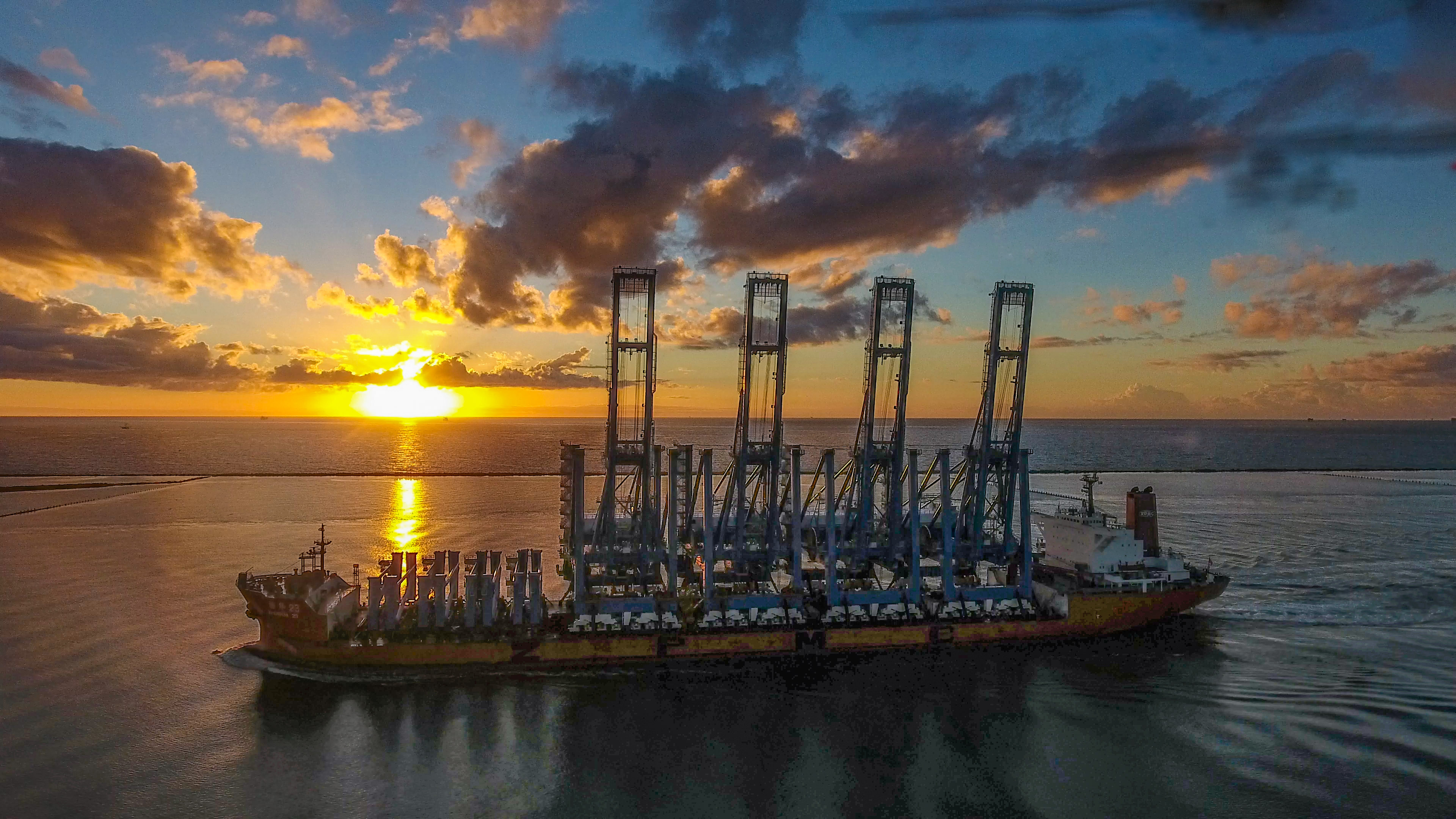 Cranes at Port NOLA, Photo courtesy PJ Hahn