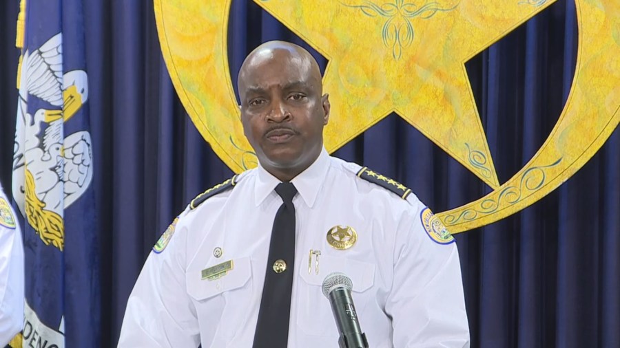 NOPD Supt. Shaun Ferguson on violent crime arrests