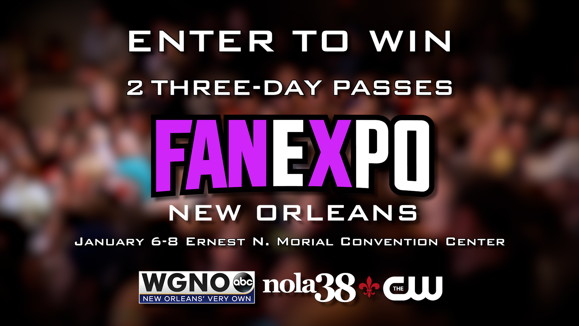 Fan Expo New Orleans 2023 Ticket Contest