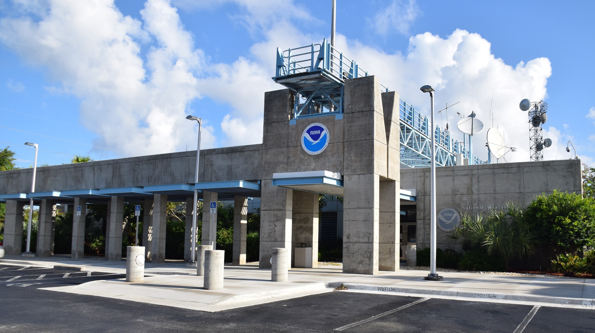 The National Hurricane Center in Miami, Florida.