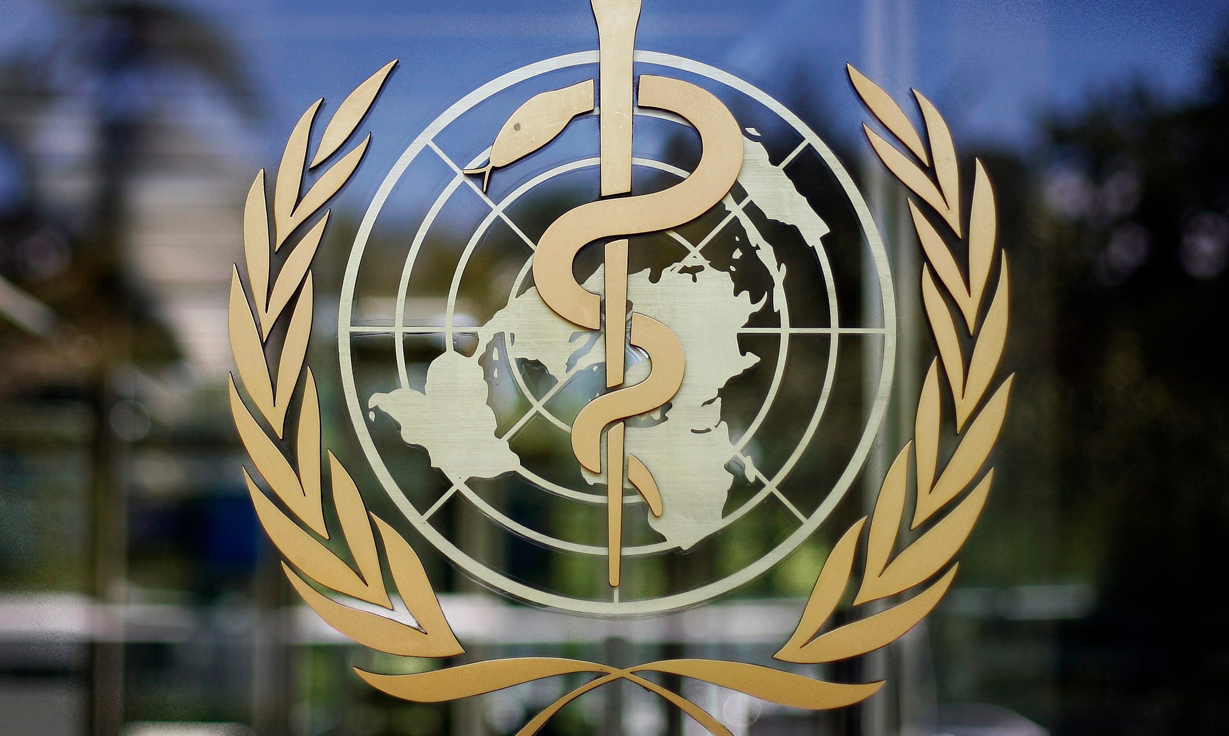 FILE - The logo of the World Health Organization at the WHO headquarters in Geneva, Switzerland on June 11, 2009. The World Health Organization says it has fired one of its doctors who faced allegations that he had repeatedly engaged in sexual misconduct. The U.N. health agency had come under pressure from the United States over the claims against the doctor, Fijian national Temo Waqanivalu. (AP Photo/Anja Niedringhaus, File)